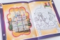 Preview: Malbuch mit Puzzle-Aufklebern - Ali Baba und viervig Räuber Sprache: Ukrainisch Größe: 210 x 297 mm