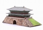 Preview: 3D Puzzle KARTONMODELLBAU Papier Modell Geschenk Spielzeug Namdaemun Seoul