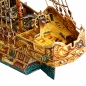 Preview: 3D Puzzle KARTONMODELLBAU Papier Modell Geschenk Idee Spielzeug Piratenschiff