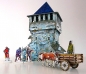 Preview: 3d Puzzle KARTON MODELLBAU Papier Modell Geschenk Idee Spielzeug Oberer Turm / TOP TOWER