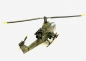 Preview: 3D Puzzle KARTONMODELLBAU Papier Modell Geschenk Hubschrauber AH-1S Cobra (Grün)