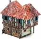Preview: 3D Puzzle KARTONMODELLBAU Papier Modell Geschenk Idee Spielzeug Bürgerhaus Neu