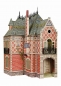 Preview: 3D Puzzle KARTONMODELLBAU Papier Modell Geschenk Idee Spielzeug Puppenhaus II