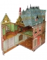 Preview: 3D Puzzle KARTONMODELLBAU Papier Modell Geschenk Idee Spielzeug Puppenhaus II
