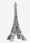 Preview: 3D Puzzle KARTONMODELLBAU Papiermodell Geschenkidee Eiffelturm Paris