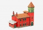 Preview: 3D Puzzle KARTONMODELLBAU Modell Geschenk Idee Eisenbahn Feuerwehr Neuheit