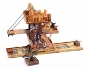 Preview: 3D Puzzle KARTONMODELLBAU Papier Modell Geschenk Idee Spielzeug  Belagerungsturm