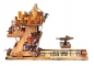 Preview: 3D Puzzle KARTONMODELLBAU Papier Modell Geschenk Idee Spielzeug  Belagerungsturm
