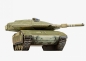 Preview: 3D Puzzle KARTONMODELLBAU Papier Modell Geschenk Spielzeug Panzer Merkava MK IV