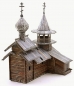 Preview: 3D Puzzle KARTONMODELLBAU Modell Geschenk Kapelle des Erzengels Michael Kizhi