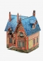 Preview: 3D Puzzle KARTONMODELLBAU Modell Geschenk Idee Eisenbahn Villa in Chateau Neu