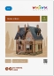 Preview: 3D Puzzle KARTONMODELLBAU Modell Geschenk Idee Eisenbahn Villa in Chateau Neu