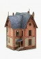 Preview: 3D Puzzle KARTONMODELLBAU Modell Geschenk Idee Eisenbahn Villa in Le Vesinet Neu