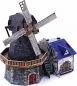 Preview: 3D Puzzle KARTONMODELLBAU Papier Modell Geschenk Idee SpielzNeueug Windmühle