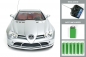 Preview: Ferngesteuertes Auto Spielzeug RC Mercedes Benz SLR Kinder Geschenk Lizenz