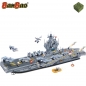 Mobile Preview: Kinder Geschenk Konstruktion Spielzeug Bausteine Baukästen Schiff Flugzeugträger Marine