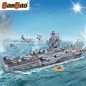 Mobile Preview: Kinder Geschenk Konstruktion Spielzeug Bausteine Baukästen Schiff Flugzeugträger Marine