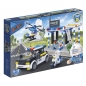 Preview: Polizei Garage Kinder Geschenk Konstruktion Spielzeug Bausteine Baukästen 7002