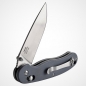 Preview: Klapp Taschen Einhand Outdoor Freizeit Angeln Zelten Messer GANZO FB727S Grau