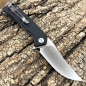 Mobile Preview: Klapp Taschen Einhand Outdoor Freizeit Angeln Messer GANZO FIREBIRD FH923 Schw
