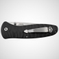 Preview: Klapp Taschen Einhand Outdoor Freizeit Angeln Zelten Messer GANZO Firebird F6252 Schwarz