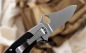 Mobile Preview: Klapp Taschen Einhand Outdoor Freizeit Angeln Zelten Messer GANZO G7372 Schwarz