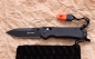 Preview: Klapp Taschen Einhand Outdoor Freizeit Angeln Zelten Messer GANZO G7453-WS Schw