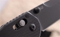 Preview: Klapp Taschen Einhand Outdoor Freizeit Angeln Zelten Messer GANZO G7453-WS Schw