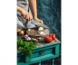 Preview: Küchenmesser Kochmesser SAMURA BAMBOO Grand Chef Profi Messer AUS-8 Stahl 24 cm