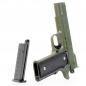 Preview: Voll Metall Pistole Erbsenpistole Plastik Kugelpistole G20 Grün Replika Browning