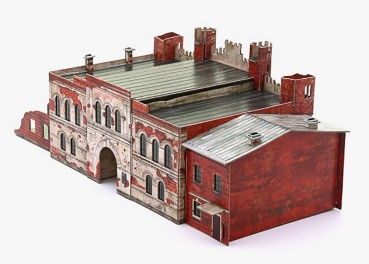 3D Puzzle KARTONMODELLBAU Papier Modell Geschenk Spielzeug Brester Festung