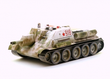 3D Puzzle KARTONMODELLBAU Modell selbstfahrende Artillerieeinheit SU-122 Neu