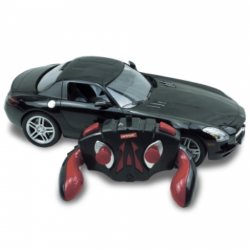 Ferngesteuertes RC Auto Kinder Spielzeug Geschenk Mercedes Benz AMG Schwarz 33cm