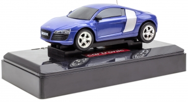 Ferngesteuertes Auto 1:24 Kinder Spielzeug Geschenk Idee RC Audi R8 blau Neuheit