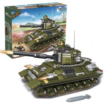 Kinder Spielzeug konstruktion  Militär Panzer Centurion Bausteine Baukästen