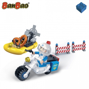 Motorrad + Boot Kinder Geschenk Konstruktion Spielzeug Bausteine Baukästen 7018anbao 7018