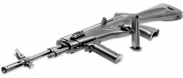 Gewehrs Waffen Erbsen Maschinengewehr Softair 8910 Plastik 79cm, 6mm,  0.5 Joul