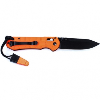 Klapp Taschen Einhand Outdoor Freizeit Angeln Zelten Messer GANZO G7453P-WS Orange