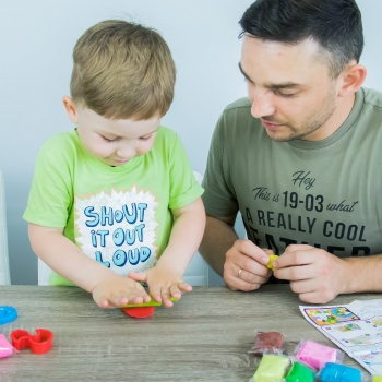 Knete Modellierung Knetmasse Kinder Spielzeug Geschenk Idee Jumping clay Set