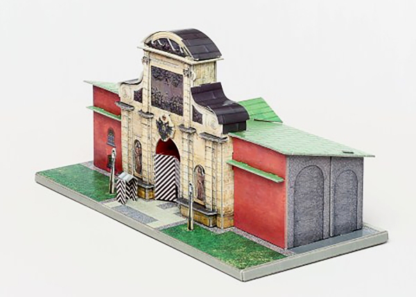 3D Puzzle KARTONMODELLBAU Papier Modell Geschenk Idee Spielzeug Peterstor