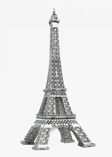 3D Puzzle KARTONMODELLBAU Papiermodell Geschenkidee Eiffelturm Paris