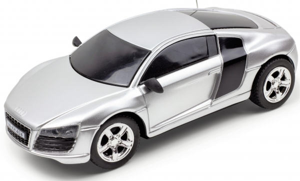 Audi R8 GT 1:24 ferngesteuertes Auto Fahrzeug Schwarz Lizenz-Auto Spielzeug 