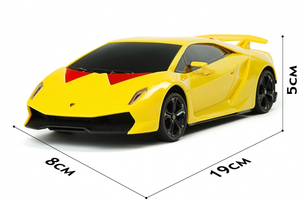 Ferngesteuertes Auto Lamborghini Sesto Elemento Kinder Geschenk Lizenz Gelb