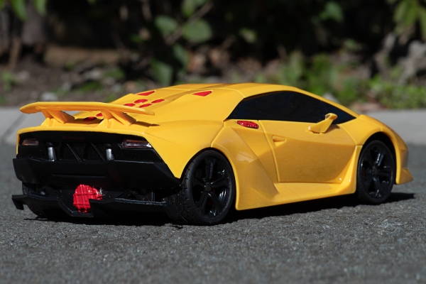 Ferngesteuertes Auto Lamborghini Sesto Elemento Kinder Geschenk Lizenz Gelb