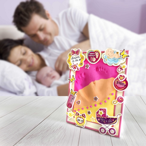 Knete Modellierung Knetmasse Kinder Spielzeug Geschenk Idee Happy Moment Mädchen