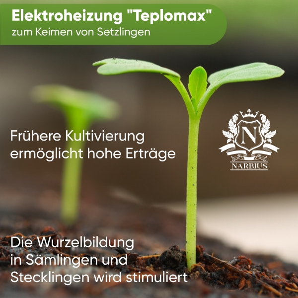Heizmatte Wärmematte Heizung Heizer für Terrarium & Anzucht Sämling Pflanze 20 W
