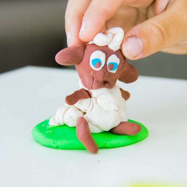 Knete Modellierung Knetmasse Kinder Spielzeug Geschenk Idee Jumping clay Set
