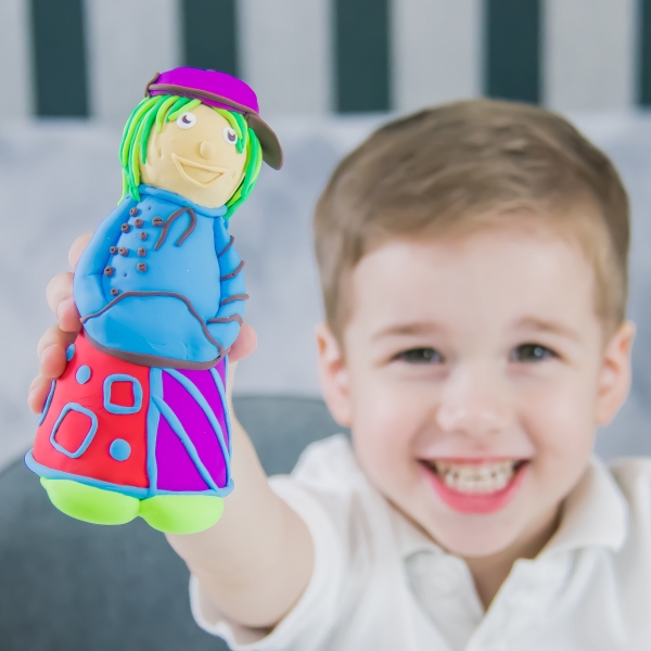 Knete Modellierung Knetmasse Kinder Spielzeug Geschenk Idee Pino Friend Jackson