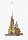 3D Puzzle KARTONMODELLBAU Papier Modell Geschenk Peter-und-Paul-Kathedrale