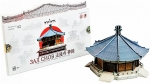 3D Puzzle KARTONMODELLBAU klein Papiermodell Yumedono Pavilion Traumhalle Japan